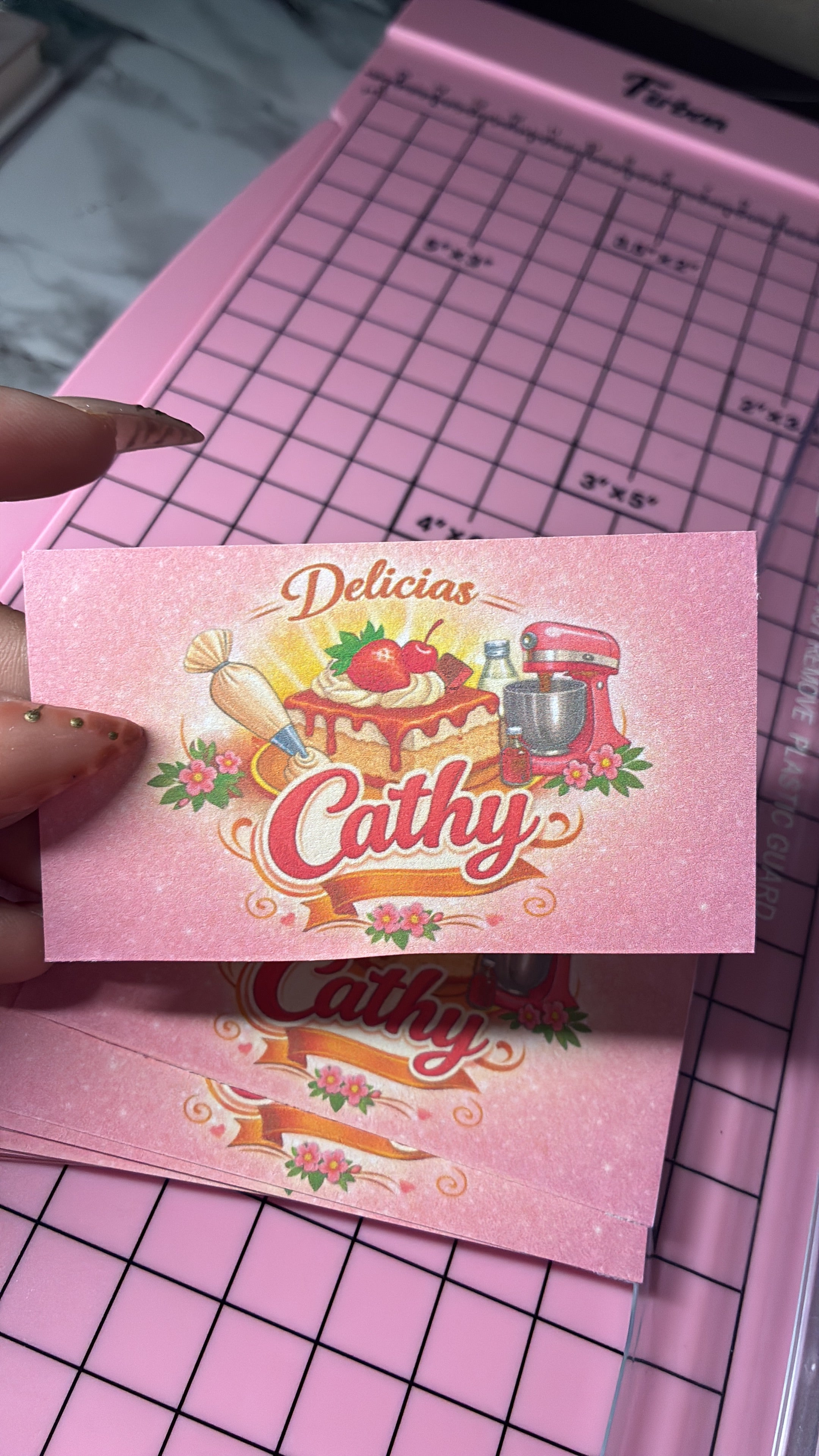 Tarjetas de presentación