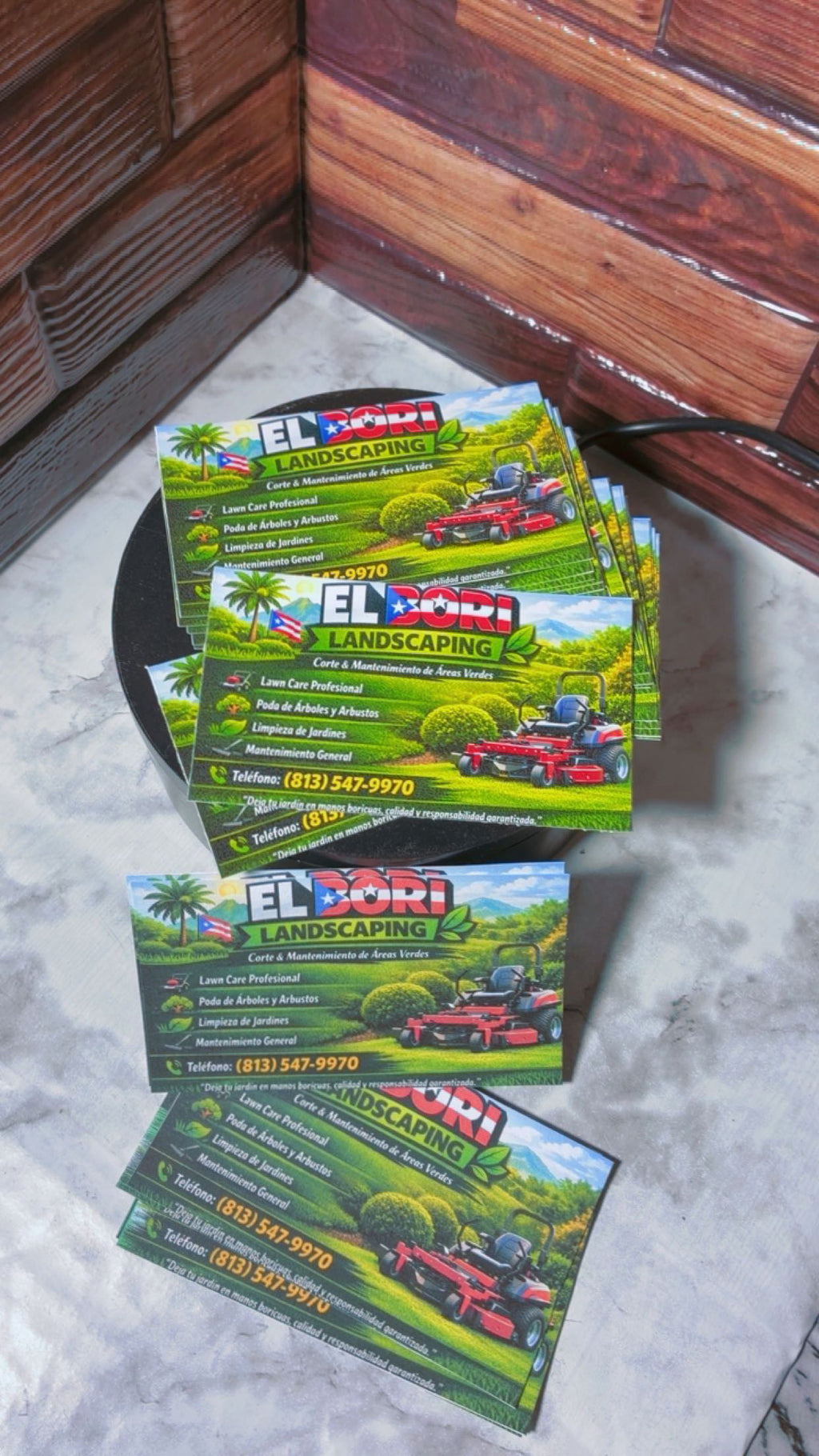 Tarjetas de presentación