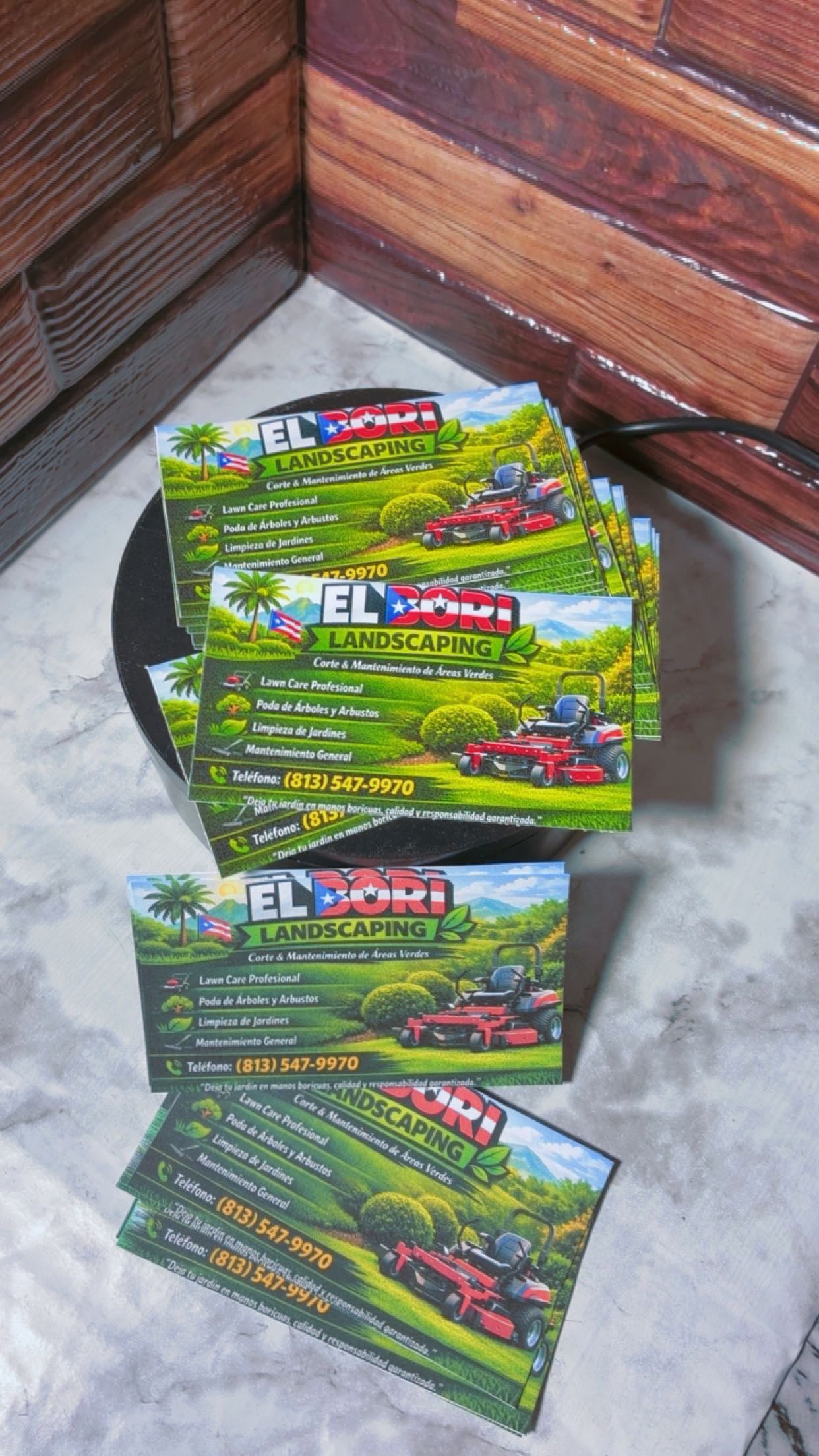 Tarjetas de presentación