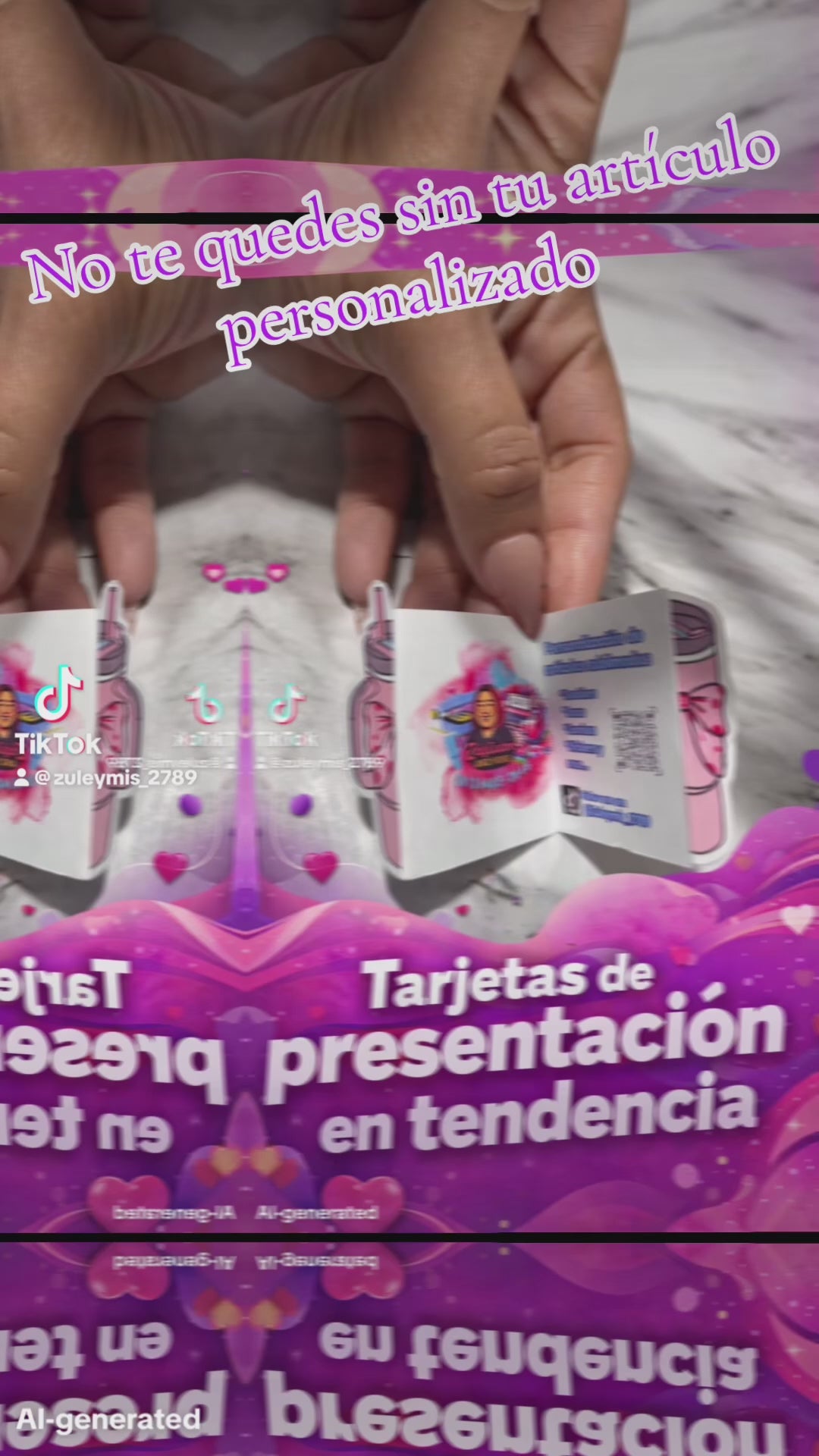 Tarjetas de presentación virales